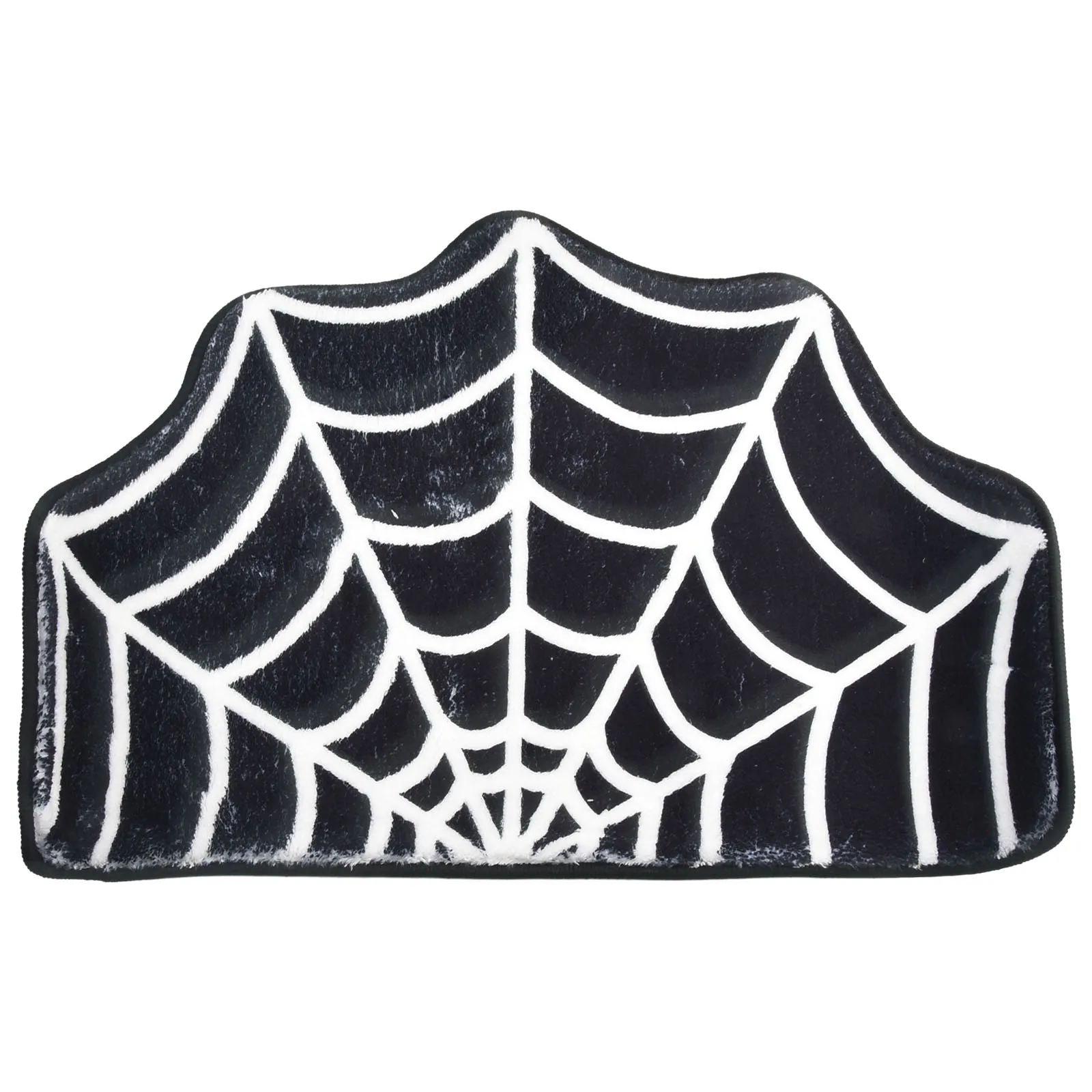 Tappetino da bagno di sicurezza tappetino tappetino antiscivolo tappetino da bagno di Halloween tappetino antiscivolo in fibra di polipropilene tappeti per macchine Spiderweb lavabile