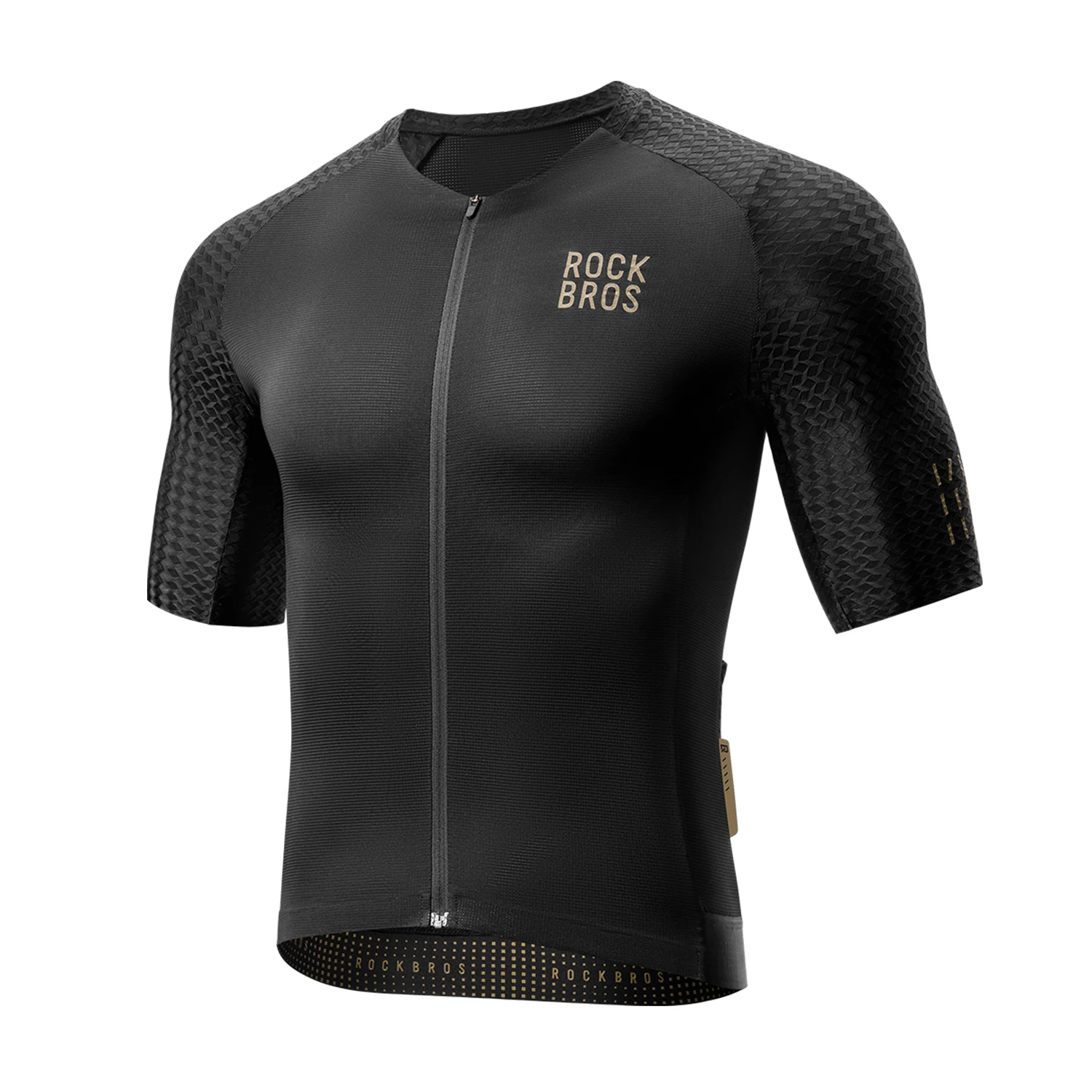 ROCKBROS Sommer Rad trikot Kurzarmhemd leichte reflektierende hochela tische atmungsaktive Trikot Männer MTB Fahrrad bekleidung