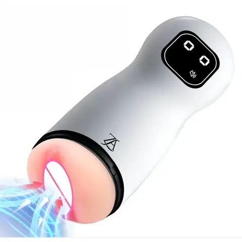 Artificial Vagina Masturbation Cup for Men Deep Throat Oral Blowjob Massager Soft Pocket Pussy Male Masturbator Sex Toys