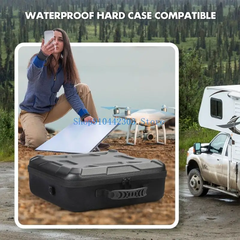 

L4MD тяжелая сумка для хранения для спутникового интернет -устройства с настраиваемым интерьером и устойчивой к атмосферу