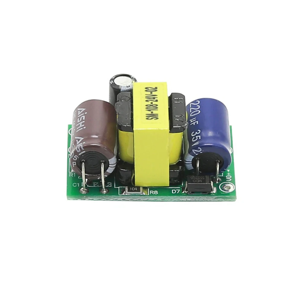 

AC to DC Step-Down Power Supply Module AC85-264V to DC 3V 5V 9V 12V 15V 24V Buck Power Circuit Board 0.25A-1A AC-DC Converter