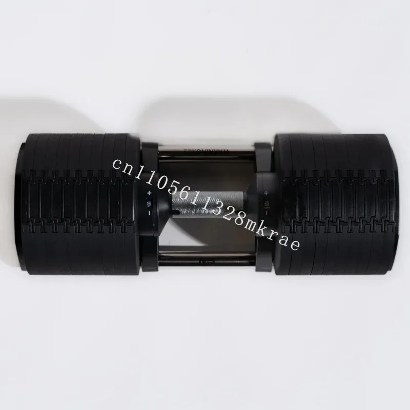 Equipo de Fitness de peso con mancuernas ajustables, aumento único de 100LB, 10LB, con mango de Metal antideslizante, cambio rápido