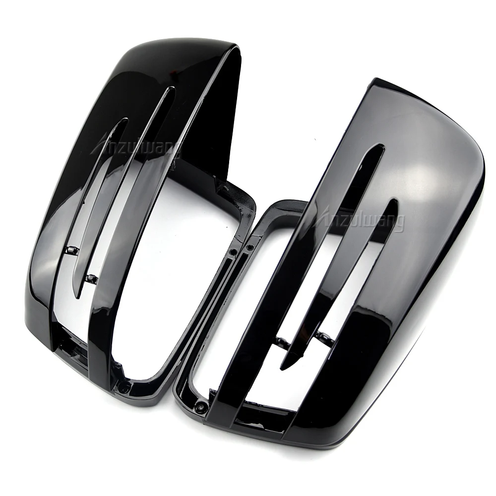 

Replacement Carbon Fiber/Black Pattern Rearview Side Mirror Cover Caps For Mercedes Benz W176 W246 W204 W212 W221 C117 X204 X156