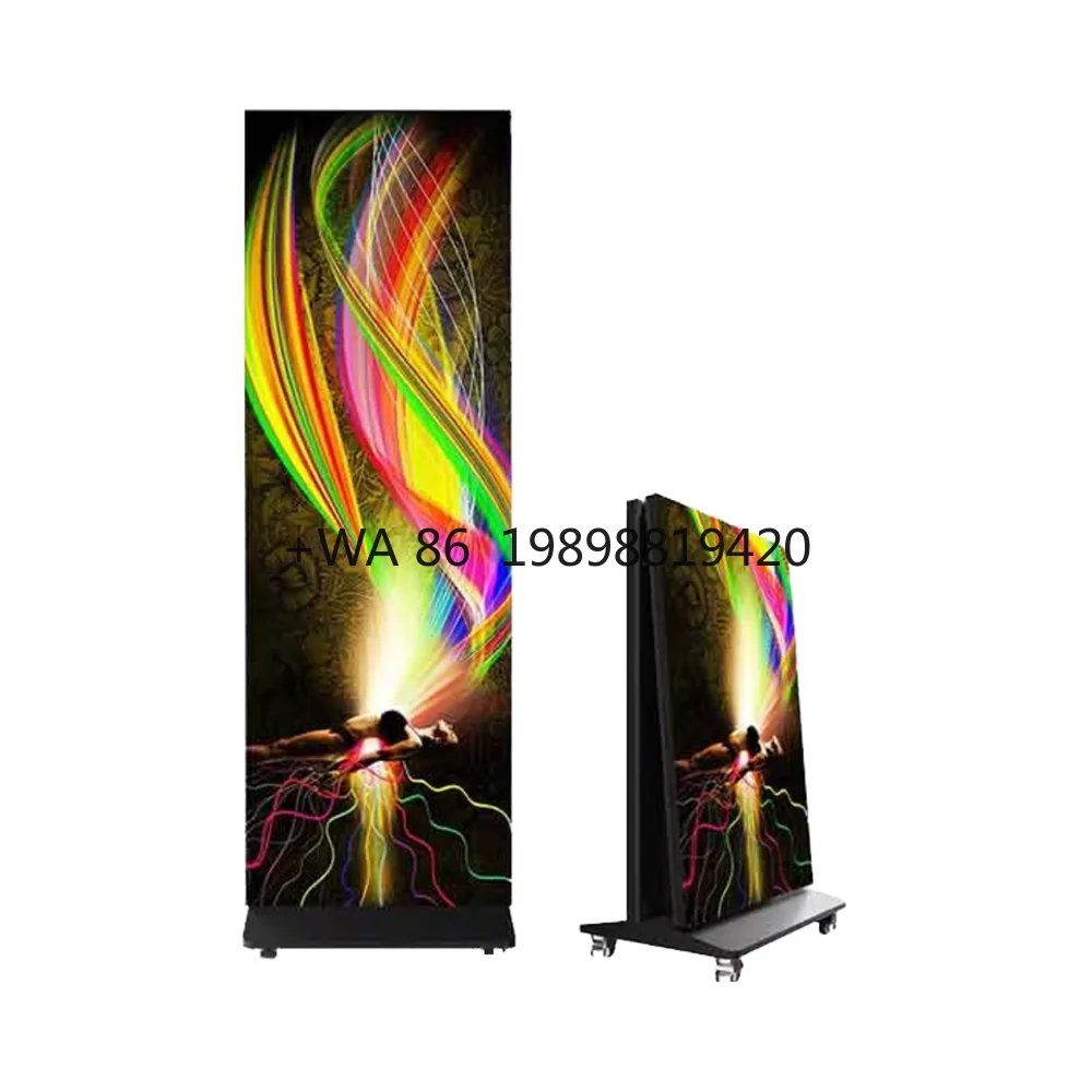 High Definition Creative Splicing LED Screen Commercial Poster Advertising LCD Display customize
