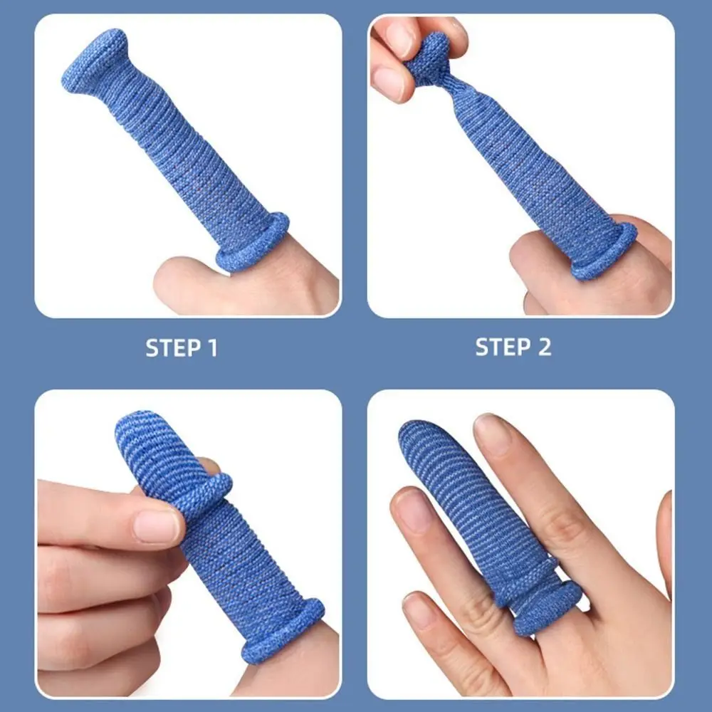 1PC Tubular Bandage Finger Roll Finger Toe Sleeves Thumb Protector Fingertips Protective Cushion Moisture Wicking