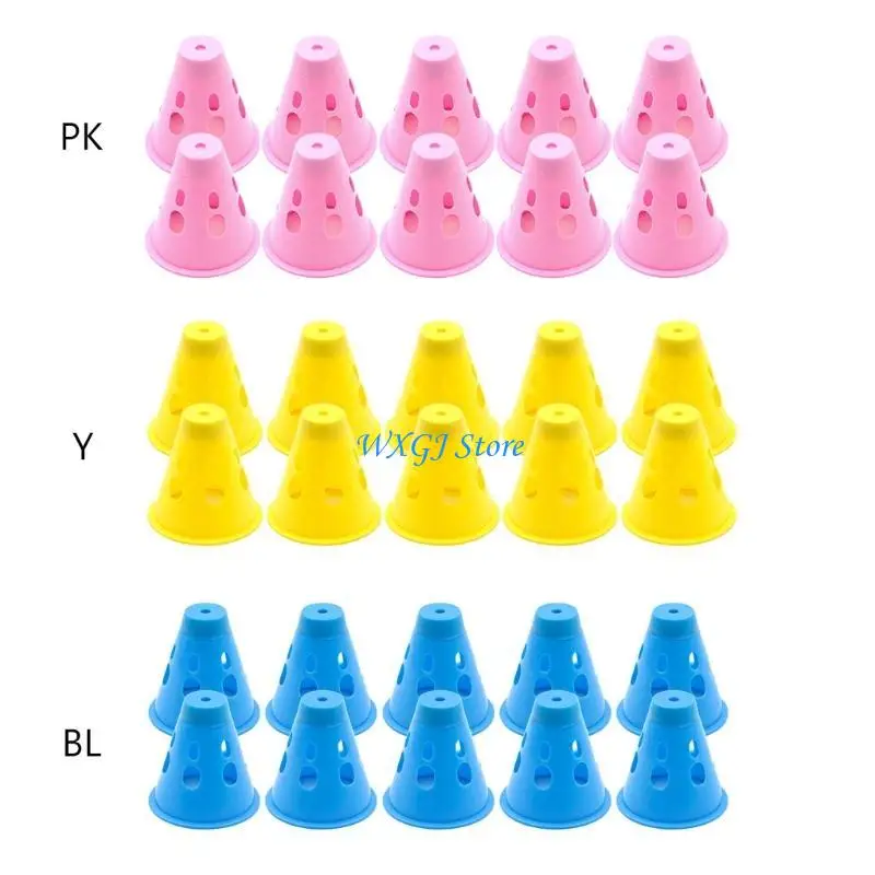 37JE 10 Pcs Tent Warning Cover Multicolor Luminous Multifunction Night Camping Peg Decoration Protective Cap Pile