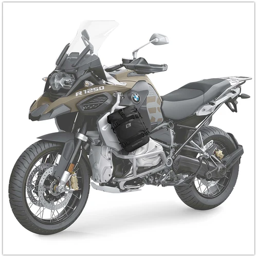 Imagen 2 del producto Rhinowalk-bolsa para parachoques de motocicleta, bolsa de tanque impermeable de 6L, bolsa de asiento portátil para motocicleta, bolsa para SILLÍN de Motor, Maleta para accesorios ADV