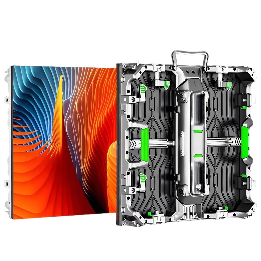 LED Signage Screen  Display 500x500mm Outdoor  Panel P3.91 P4.81 High Brightness Full Color Waterproof Pantallas  Vi