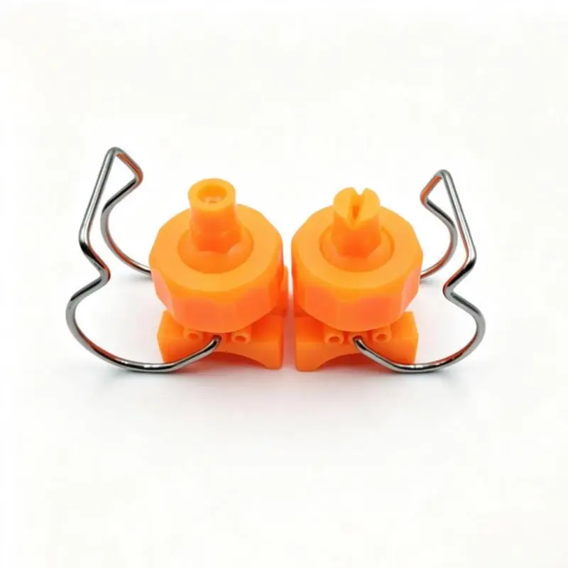 Adjustable Ball Flat Fan Spray Nozzle Clip Eyelet Nozzle 3/4