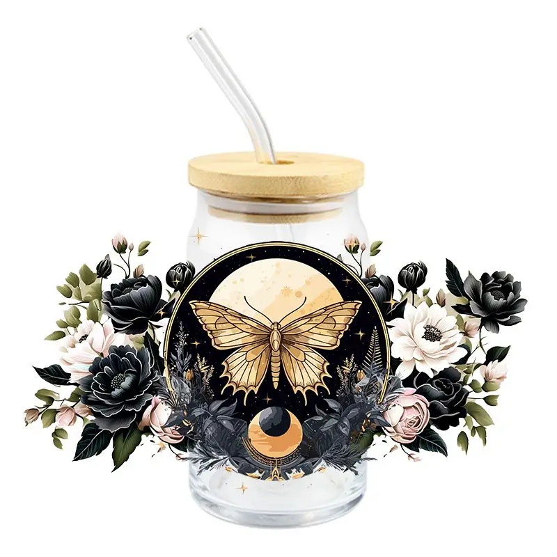 Bezutiful Butterfly UV DTF Wrap Transfer Stickers Cool Trend Design Waterproof Design Wrap For Glasses Cups Bottles Decal - Image 6