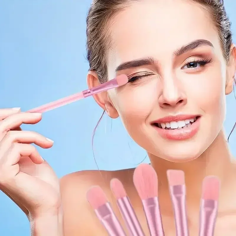 13-delige premium make-upborstelset met synthetische nylon haren - Zacht, zacht en dierproefvrij voor vlekkeloze foundation, blozen, poeder,