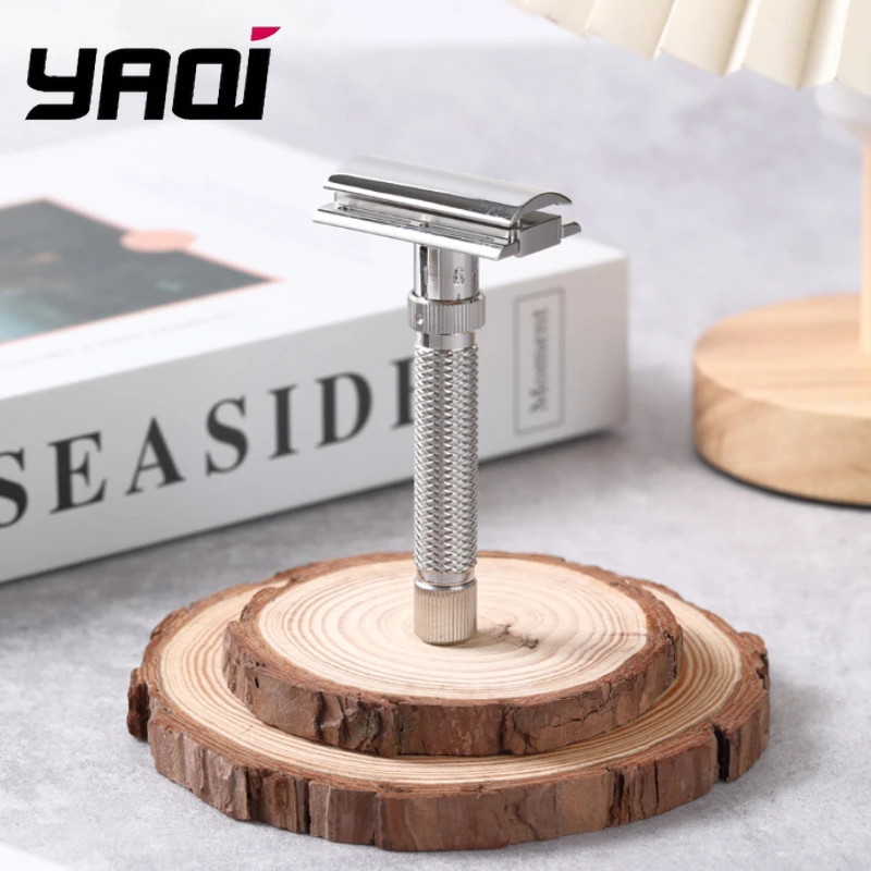 2026 New Arrival！Yaqi Ultima Stainless Steel Adjustable Safety Razor for Men - Comfortable Shaving Experience view 4