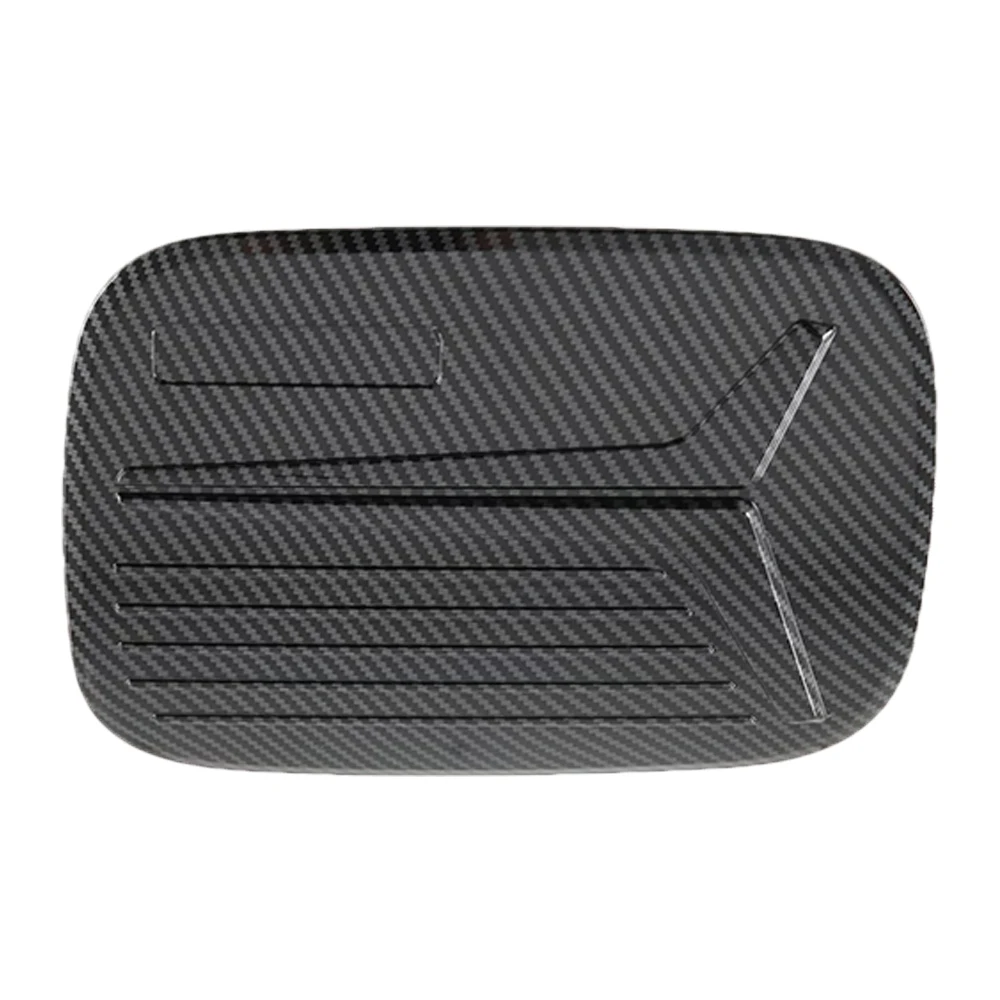 Car Gas Cap Fuel Tank Cover Trim Sticker ABS Carbon Fiber Grain For Honda HRV 2023 ZR-V ZRV 2022-2023 Car Decoration Accessories