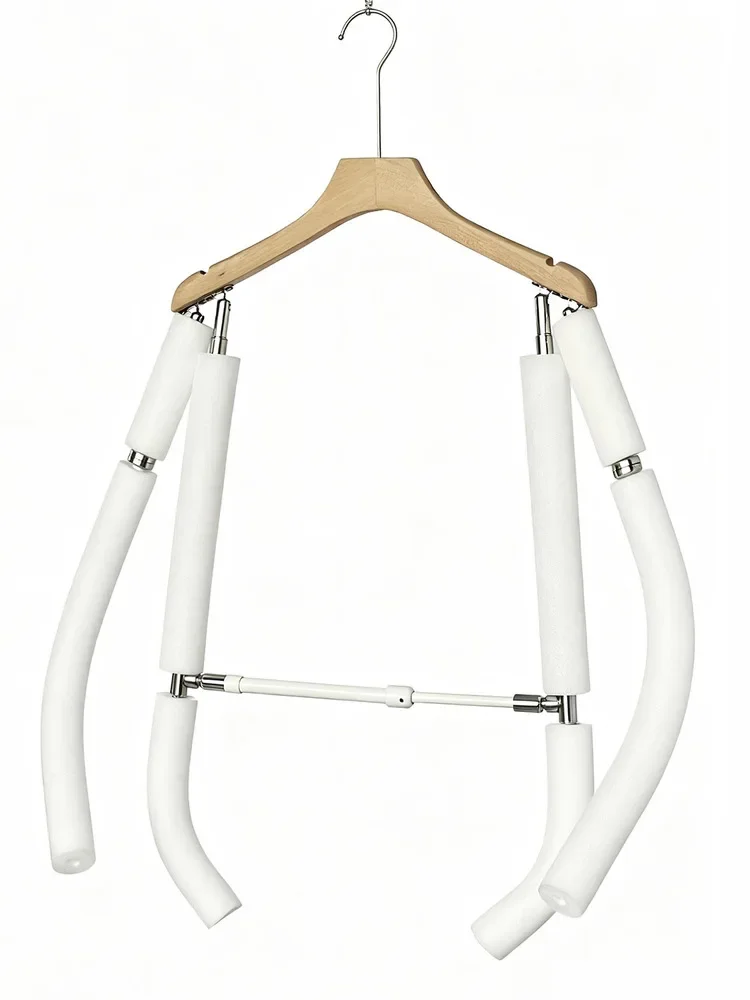 Clothing shooting white background picture hanger still life shooting hanging photo hanger clothes photo modeling display bracke