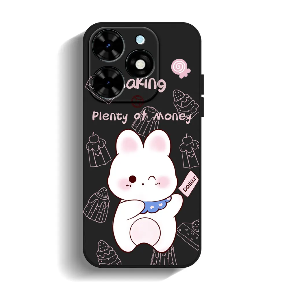 Phone Case For Infinix Smart 8 7 Note 30 4G 5G Hot 30 40i 30i 11S NFC Hot30 Play NFC Soft Silicone Shockproof Back Cover Cartoon image 6
