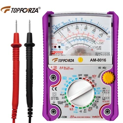 Multimeter AC/DC1000V Analog Multimeter Pointer Volt-Ammeter Analog Multimetro Resistor Capacitance Tester Electronic Test Meter