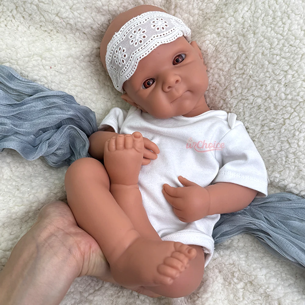 thérapie gériatrique 19 pouces bébé fille Bettie flexible silicone renaissance poupée réaliste lavable confort renaissance poupée cadeau de Noël