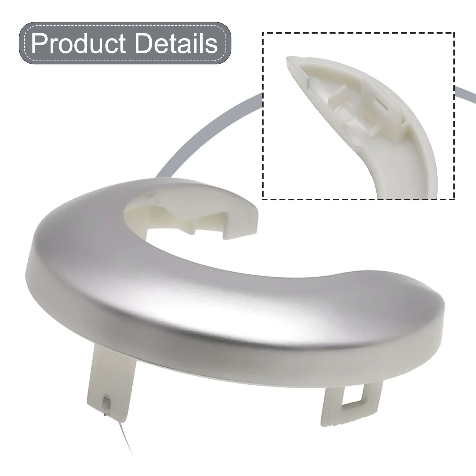 

Горячая внутренняя дверь, серебристая, износостойкая, антикоррозийная, высококачественная сменная установка для Tiida 80682-EL000