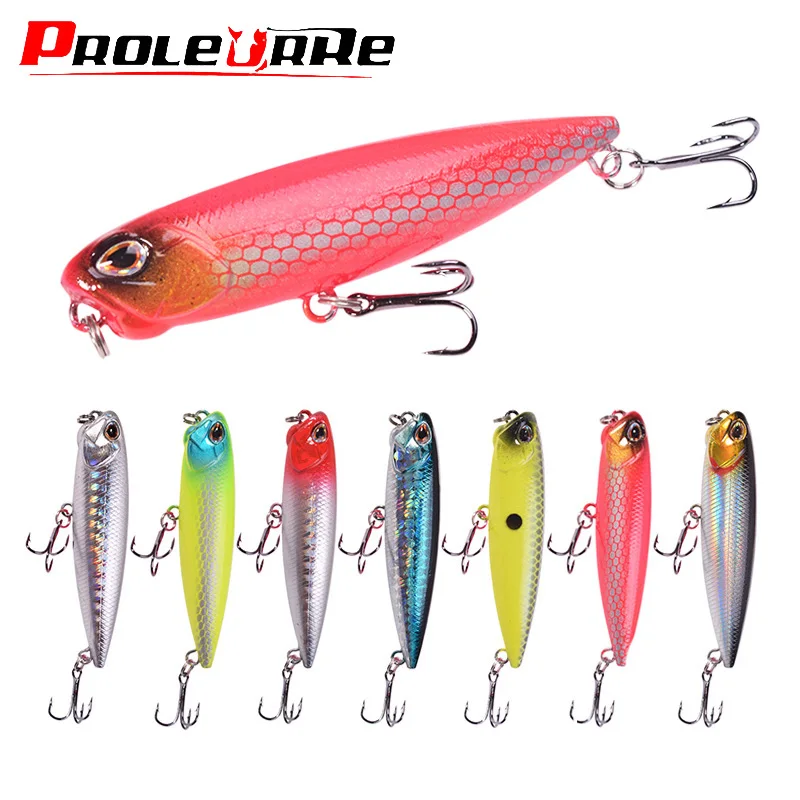 

1pcs Topwater Fishing Lures 6.5cm 5.5g Floating Swimbait Pencil Wobblers Tackle Hard Artificial Bait for Bass Pike Crankbaits