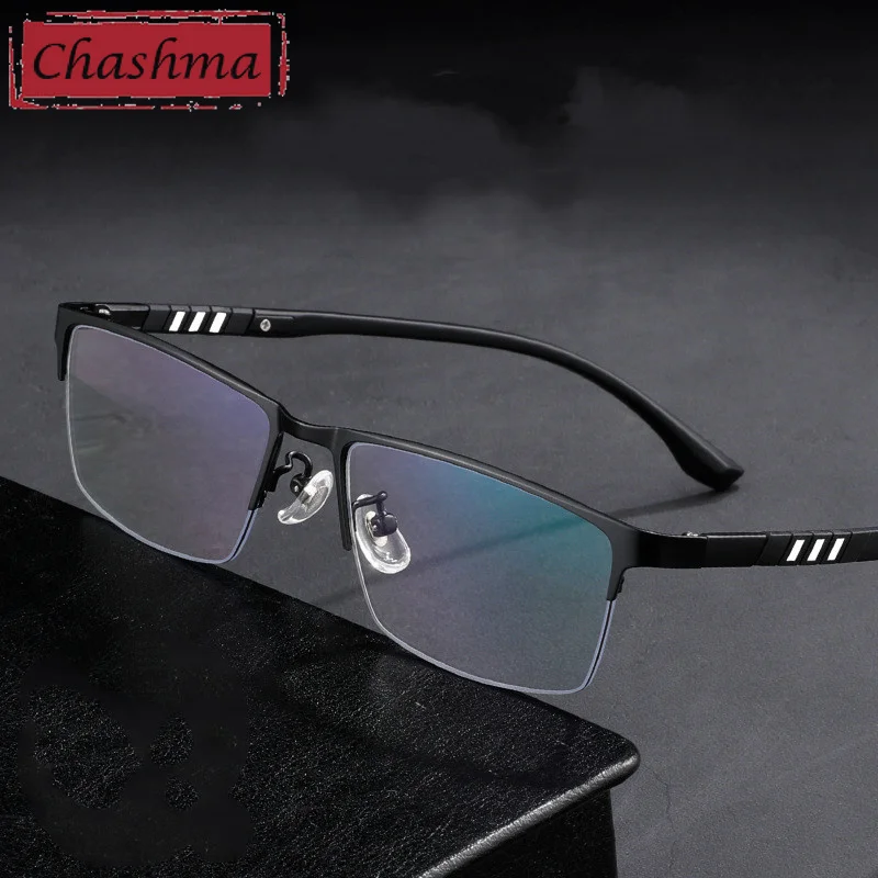 Chashma Fashion Eyewear Prescription Optical Frame Lenses Transparent Men Spectacles Progressive Glasses