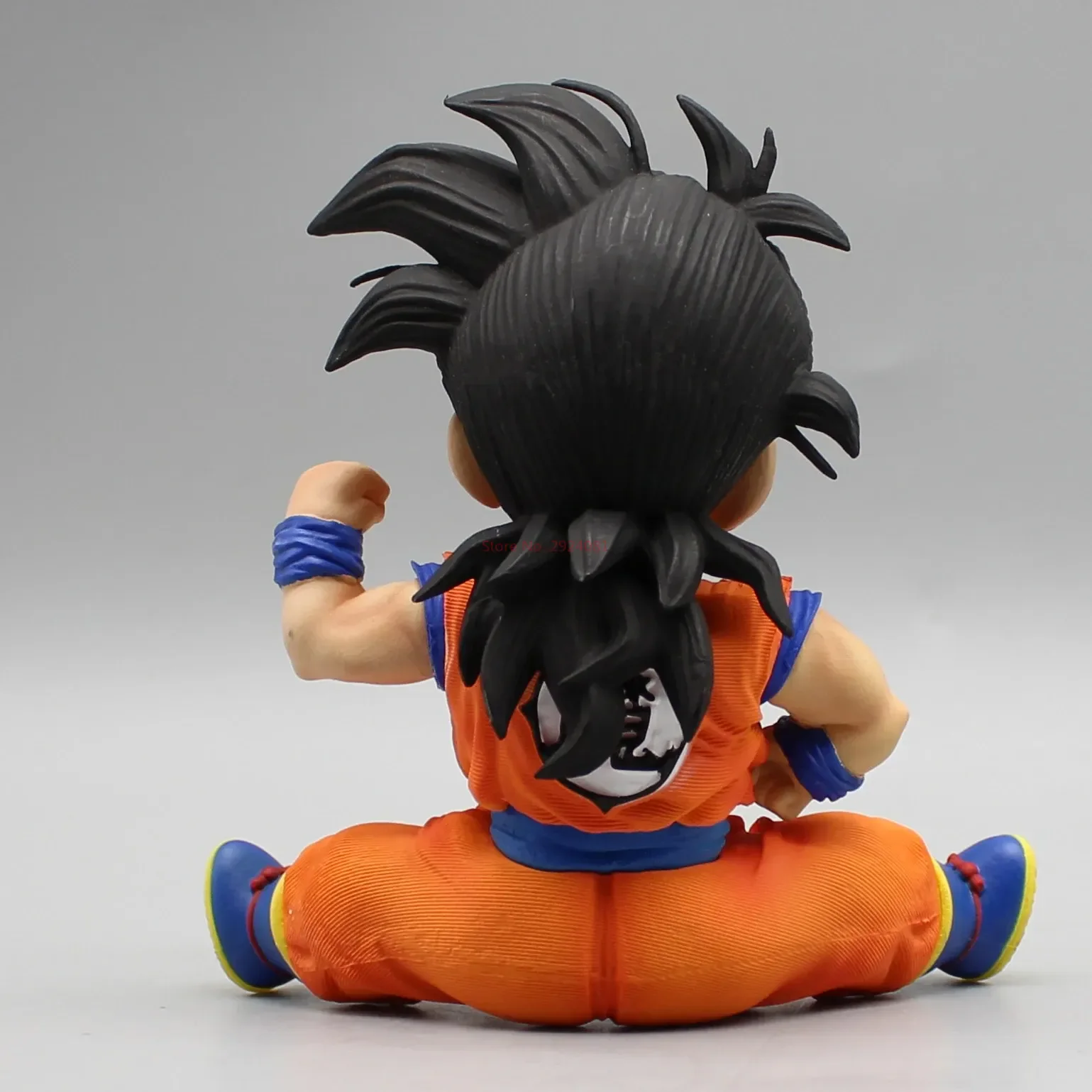 Dragon Ball Animation Action Figure Gk Sitting Childhood Little Gohan Cheer Up Pose Model Ornament Animation Peripheral Gift