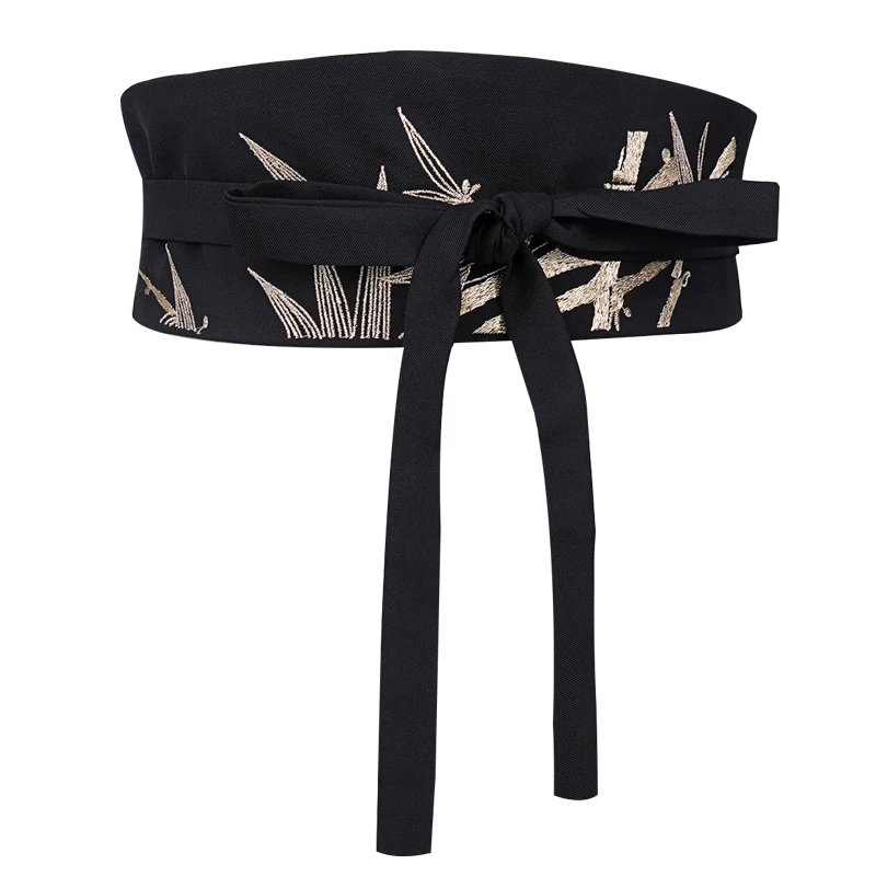 

Women Obi Belt Vintage Dress Corset Belt Decoration Wide Waistband Belts Hanfu Decoration Belt For Dress Skirt Waist Outside Str