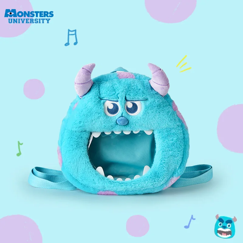 

аниме Дисней Салливанс Плюшевый рюкзак кавайный Пластырь от боли Портативный большая вместимость Окружающий Хорошее видалишьем (выглядывающий) аксессуары подарки на праздники