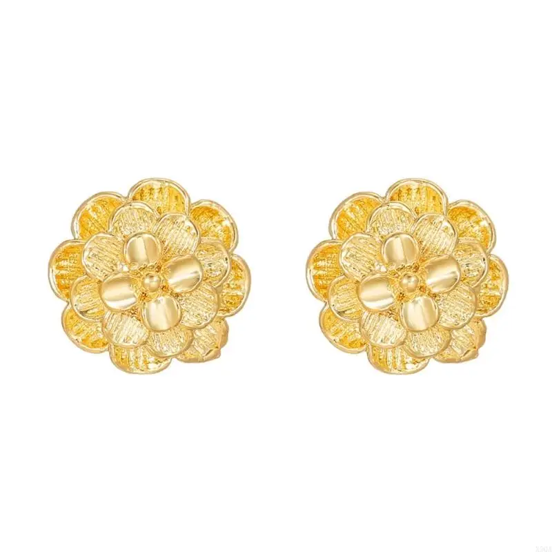 Secure Flower Inspired Zircons Ear Clip for FreeClip 1 2 Earbuds Decorative