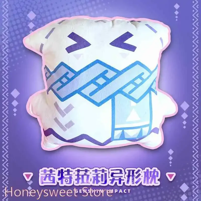 2025 Game Citlali Genshin Impact Gardener Cartoon 50cm Throw Pillow Dango Sofa Back Cushion Doll Cosplay Fans Anime Gift