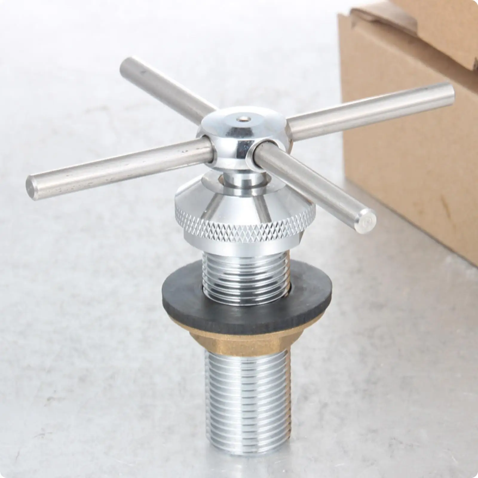 Countertop Cup Rinser Brushed Metal Kitchen Sink Cup Rinser Touch
