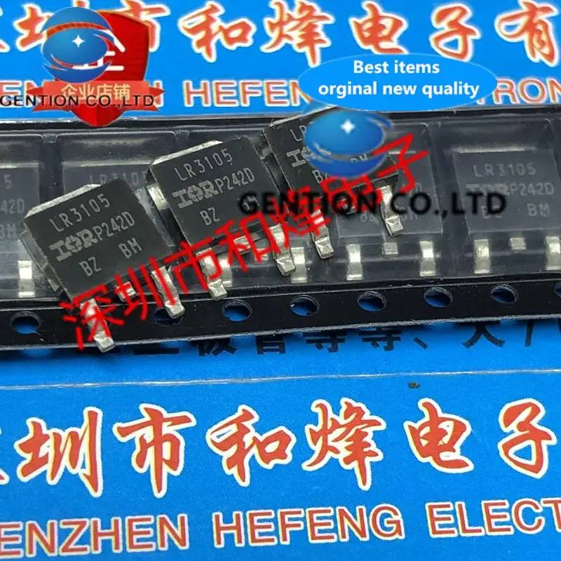

10 шт. IRLR3105 LR3105 TO-252 55 В 25 в розетке 100% новый и оригинальный