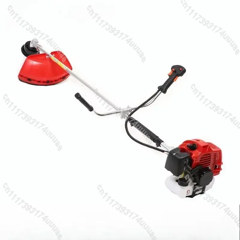 52CC Two Stroke Side Mounted Brush Cutter Handheld Portable Gas Lawn Mower Grass Trimmer Weed Eater Garden Tool