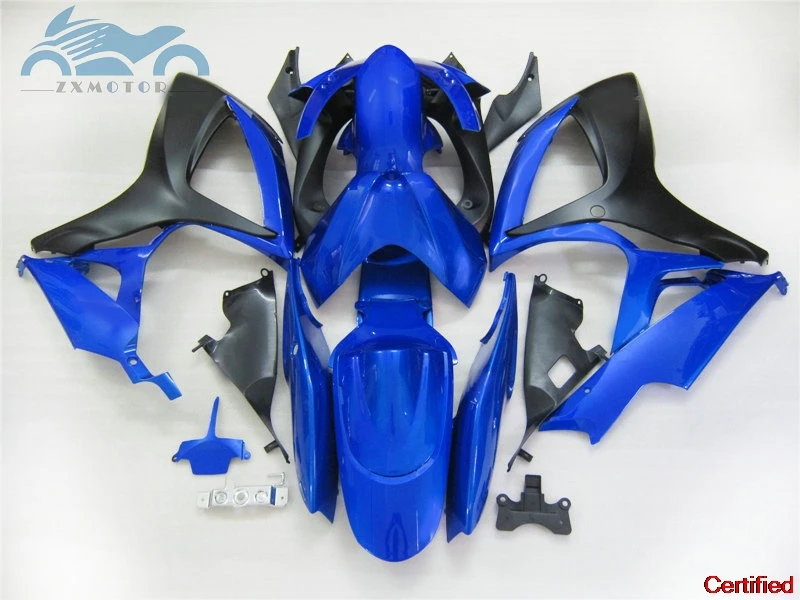 

Injection Fairing Kits For Suzuki GSXR 600 2006 2007 K6 GSXR600 750 Motorcycle Road Fairings Kit GSXR750 06 07 Blue Black