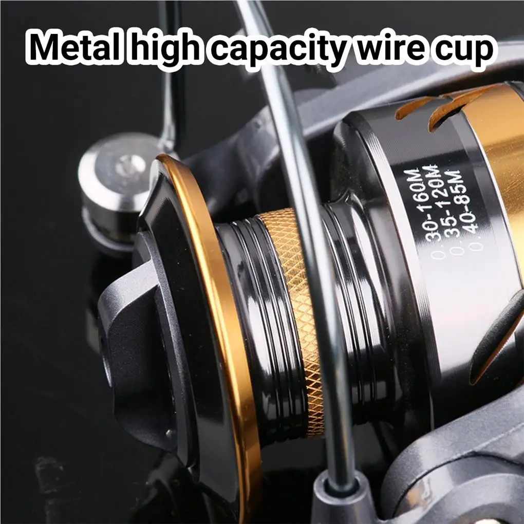 30kg Max Drag Power All Metal Double Spool Fishing Reel 5.2:1 Spinning Reel