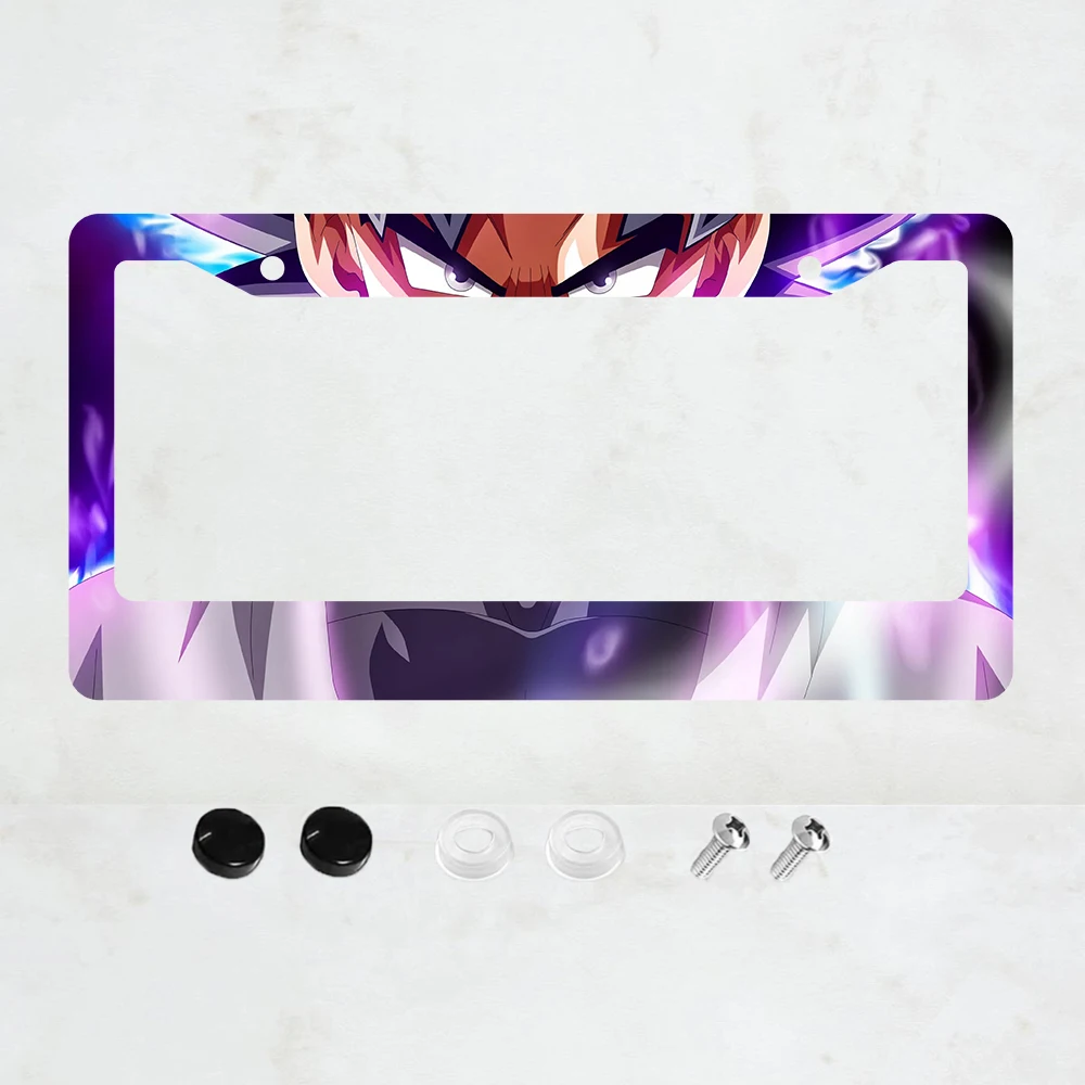 

License plate frame, aluminum license plate holder, car license plate frame, license plate bracket, license plate holder