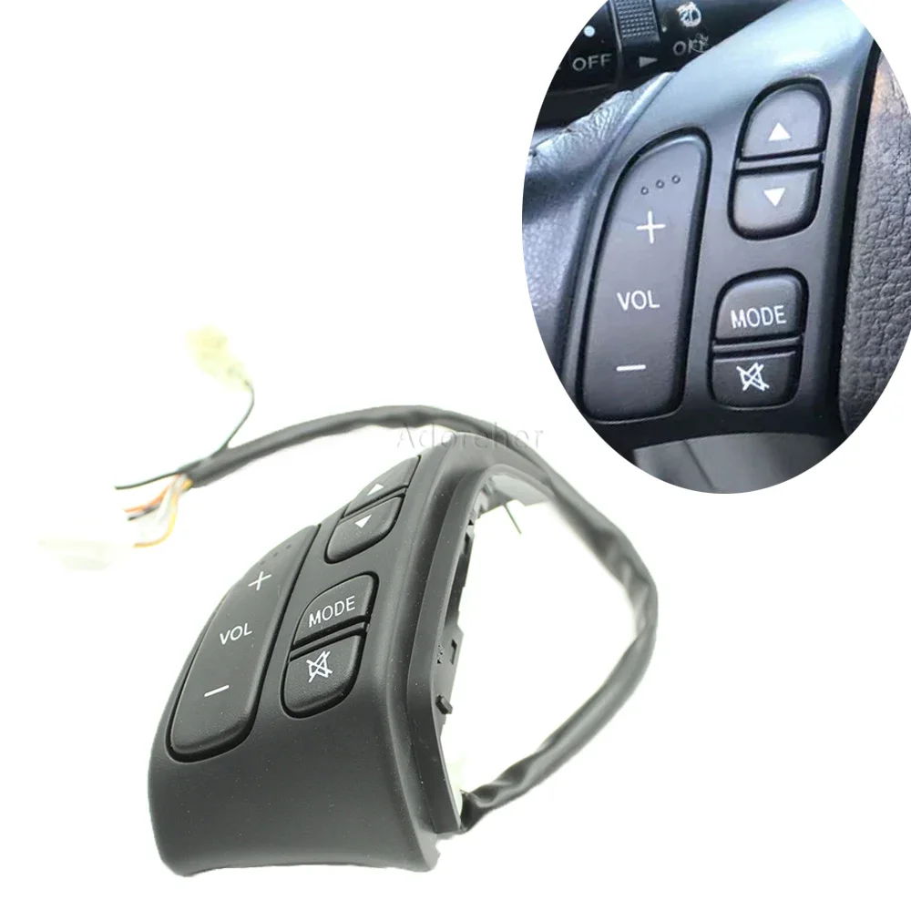 Car Audio Volume Control Switch Multimedia Steering Wheel Cruise Button Suitable For Mazda 6GG G22C-66-4M0A GJ6A-66-4M0A