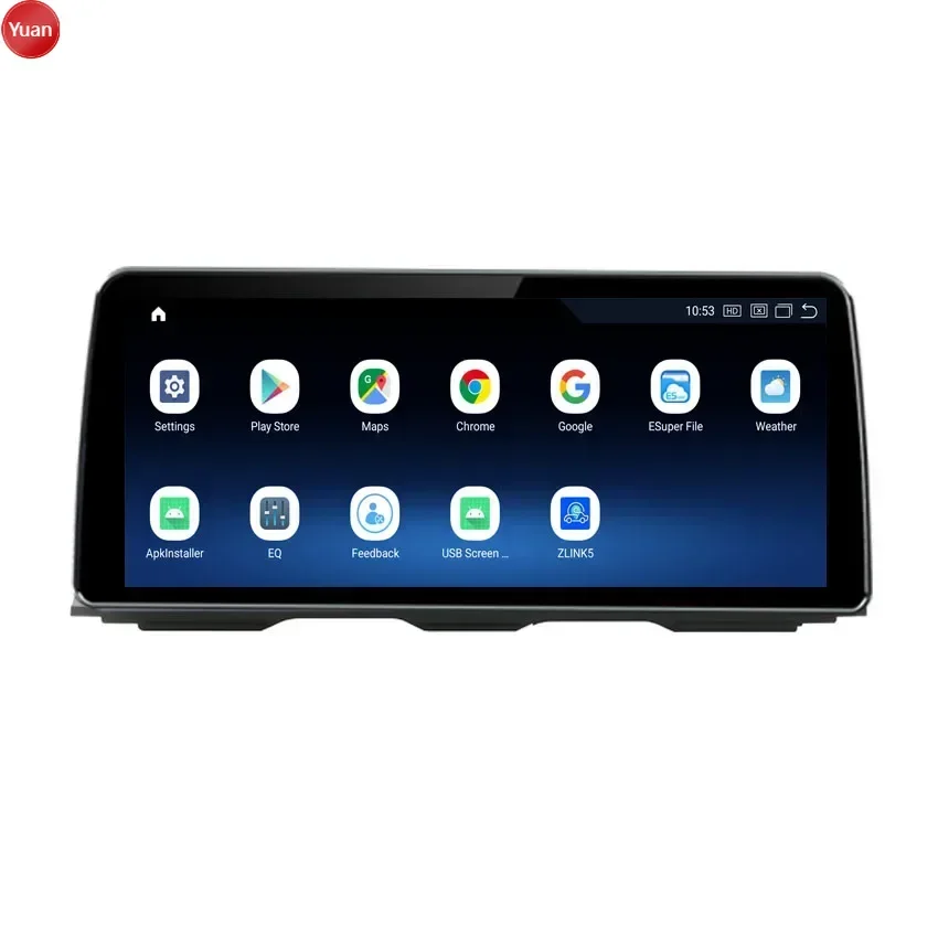 12.3 Android 13 1920*720p 4+64G Car Stereo 5 Series F10 With Carplay WIFI TPMS SWC