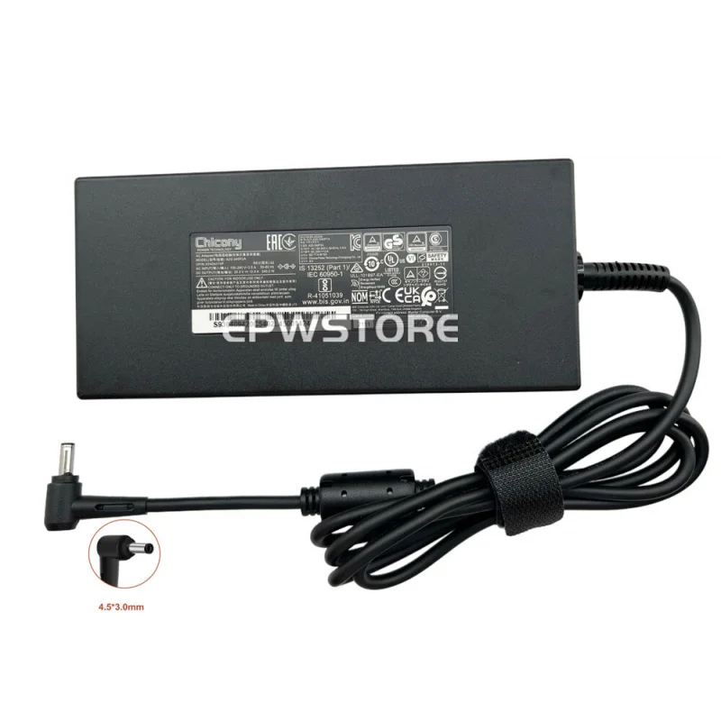 TT+Chicony 240W AC Adapter Charger MSI Stealth 14 AI Studio A1VGG-027AU A1VGG-038AU
