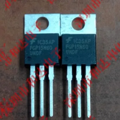 Original 6PCS/ FGP15N60UNDF FGP15N60  TO-220 600V 30A MOS