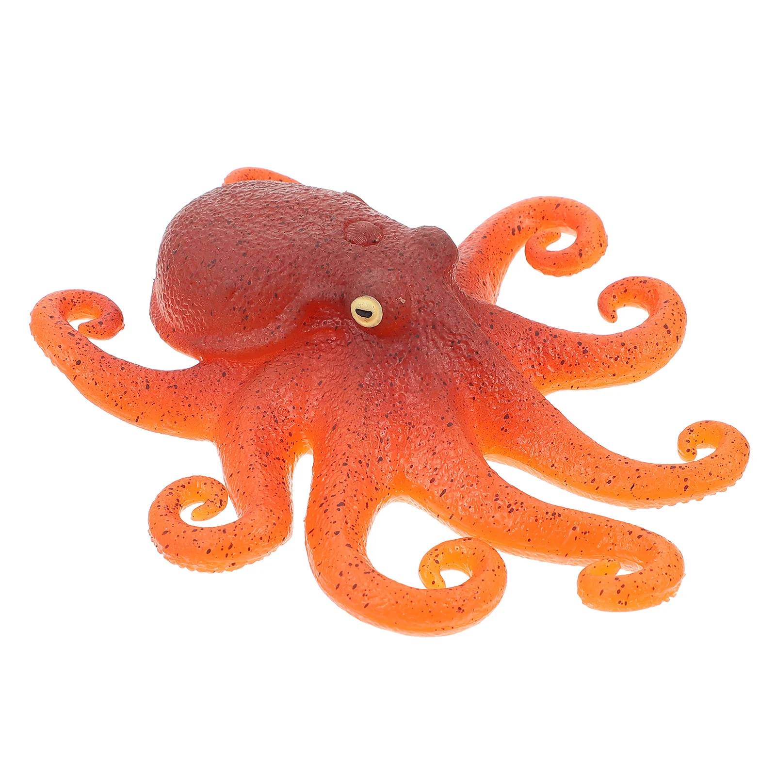 Animal Fidget Toy Puffer Fish Model Octopus Artificial Pinch Decompression Fake Red