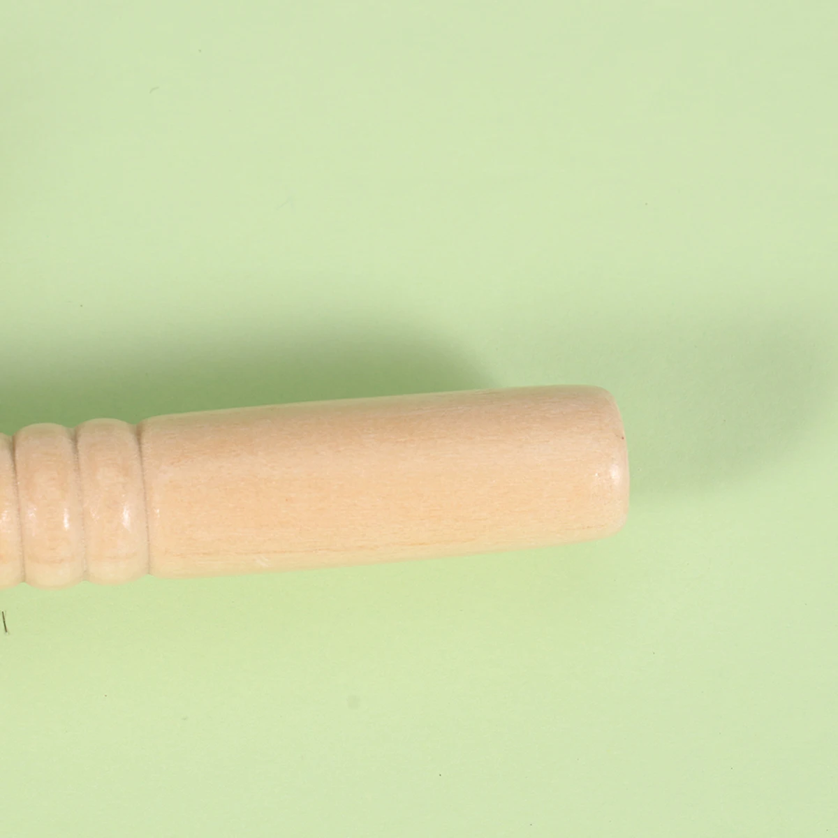 Cloche à tige en bois, 2 pièces, anneau à main, petit Volume, jouet hochets, toucher tactile, jouets de secousse, développement de bébé