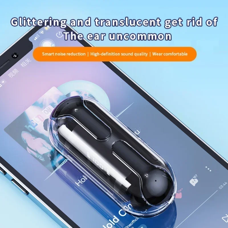 TM20 Headphones Earbuds Bluetooth Earphones Wireless Headset Wholesale New Women Sport Men Smart Display Stereo Microphone