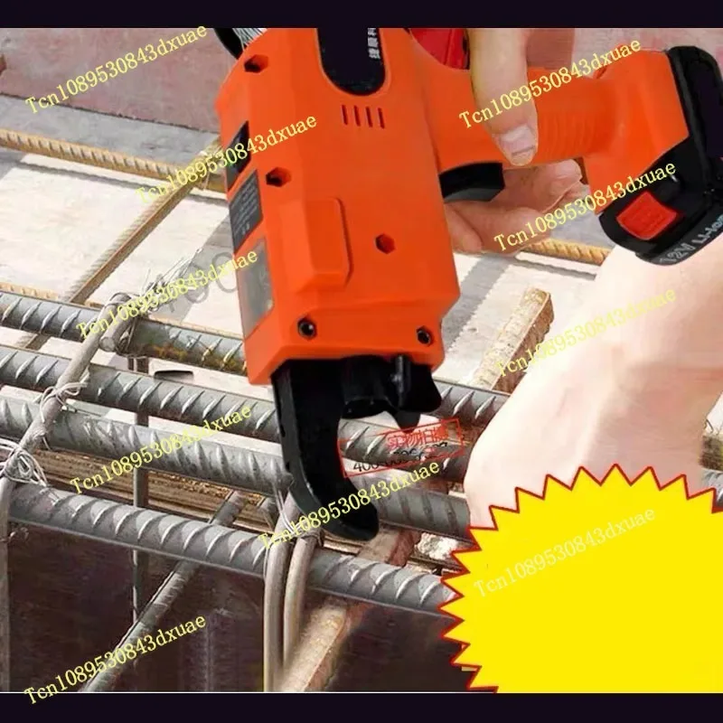 Rebar Tier Binding Machine 12V 3000mAh Automatic Rebar Tying Machine Cordless Wire Lithium Battery New