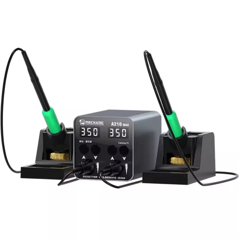 

Y6GD Soldering Station Double Digital Display Soldering Iron Station Kits 100W Solderi