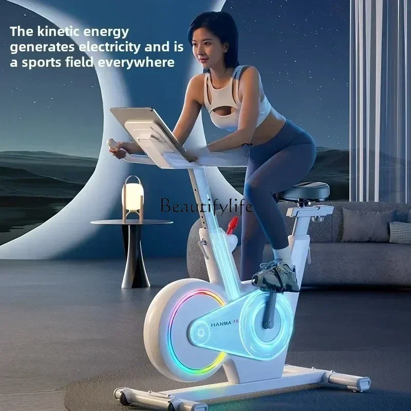 

pg46Intelligent Self-Generating Magnetic Control Silent Spinning Bike Indoor Weight Loss Fitness Bike Small Home Fitness