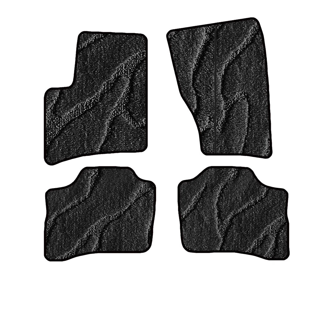 Car floor mats for Porsche cayenne 2011–2018 E2 92A Bridge side height 10cm Custom auto foot Pads automobile