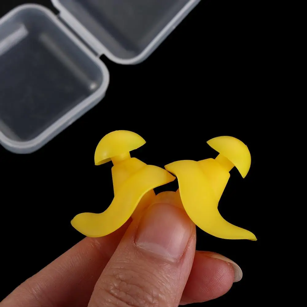 سيليكون النوم للكبار السباحة معدات السباحة السباحة الأذن المقابس السباحة سيليكون سدادات مكافحة الضوضاء سدادات الأذن المقابس #2