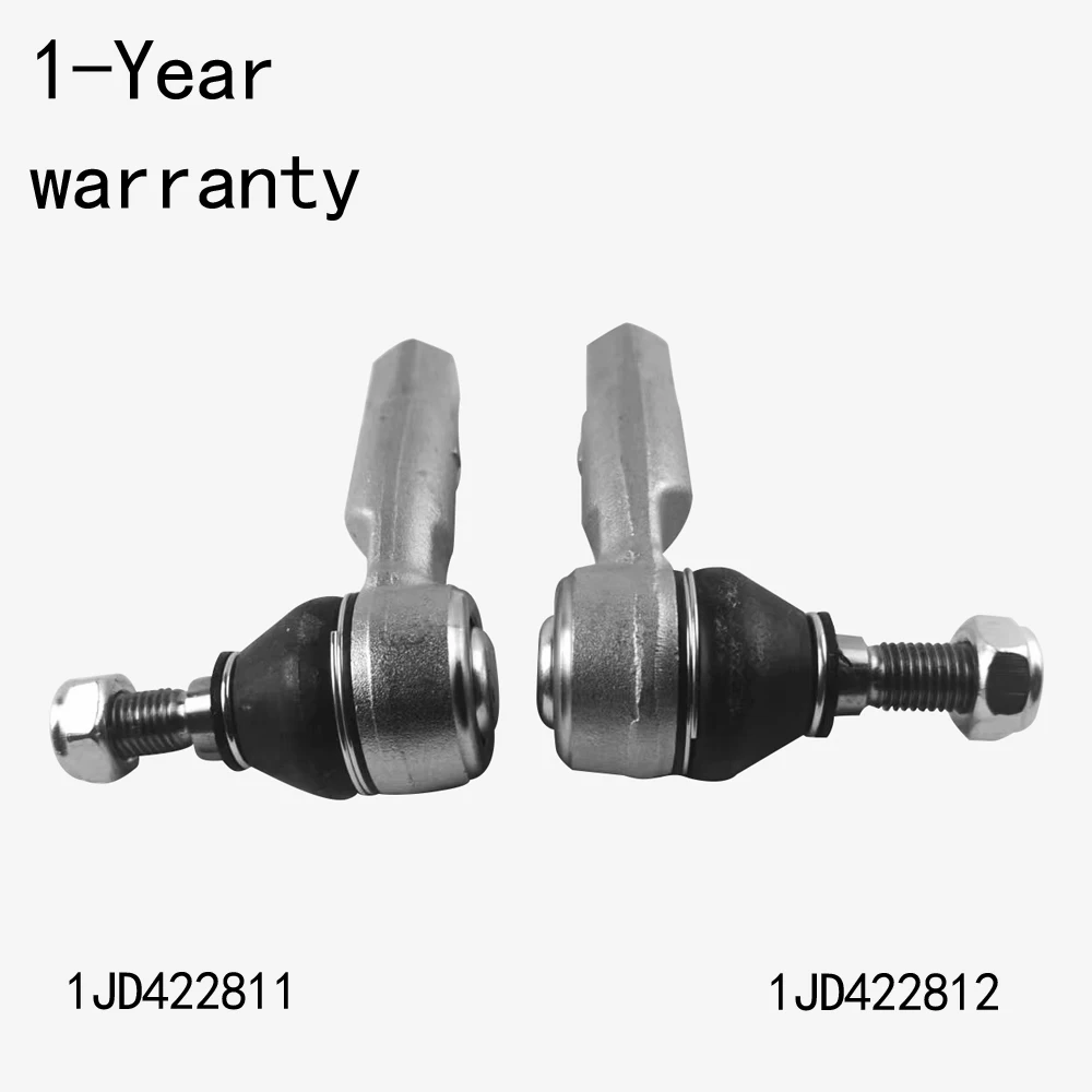 2Pcs Pull rod ball joint For VW Bora 2001-2016 Golf 2004-2009 Lavuda 2008-2022 1JD422811 1JD422812