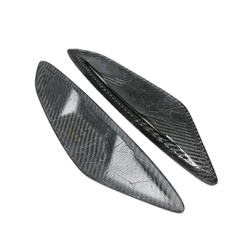 Add on Style Full Dry Carbon Fiber Fender Vent Trim Sticker for BMW 8 Series G14 G15 G16 19 20 21 22 23 24 Air Louver Cover