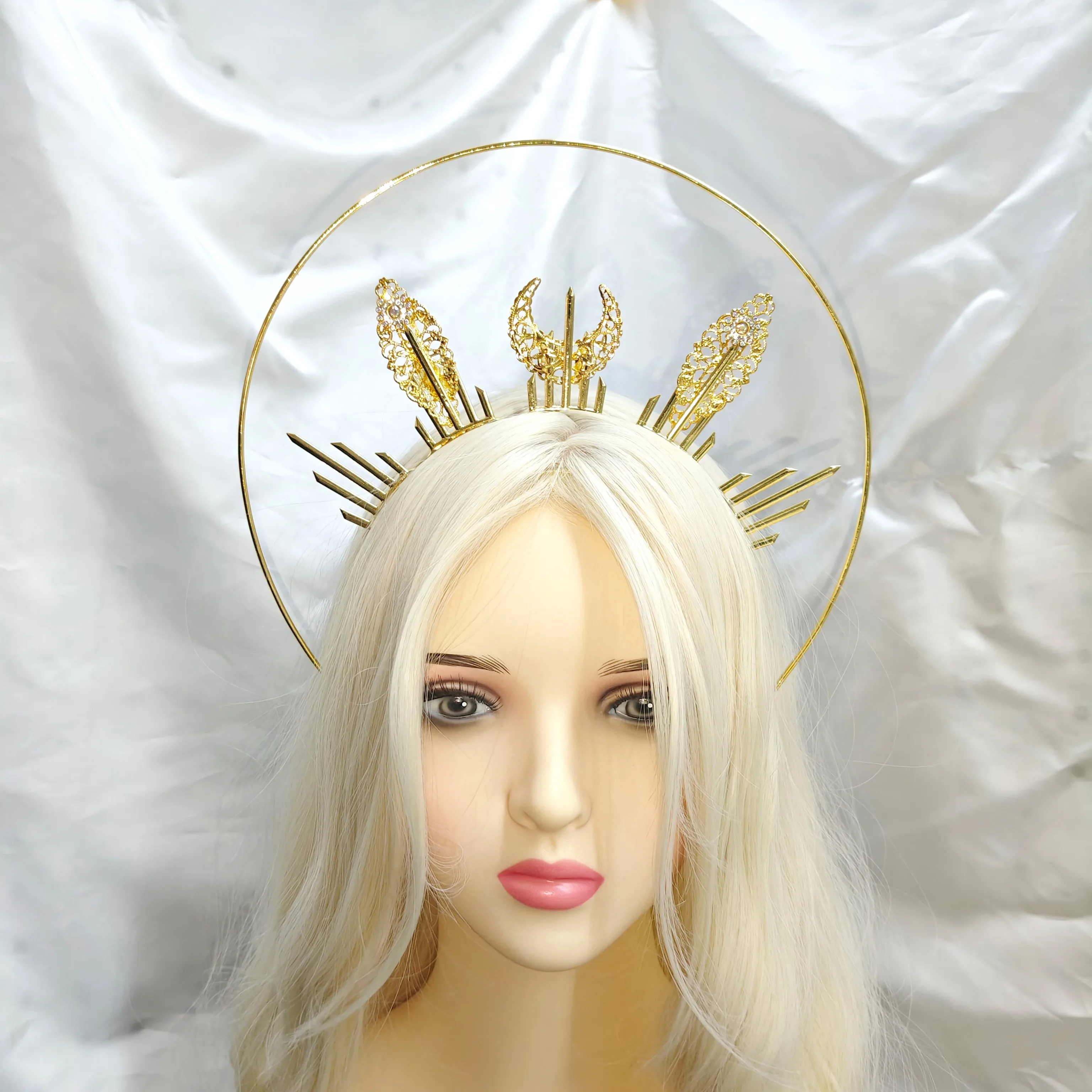 New performance dance fashion catwalk haute couture hair accessories